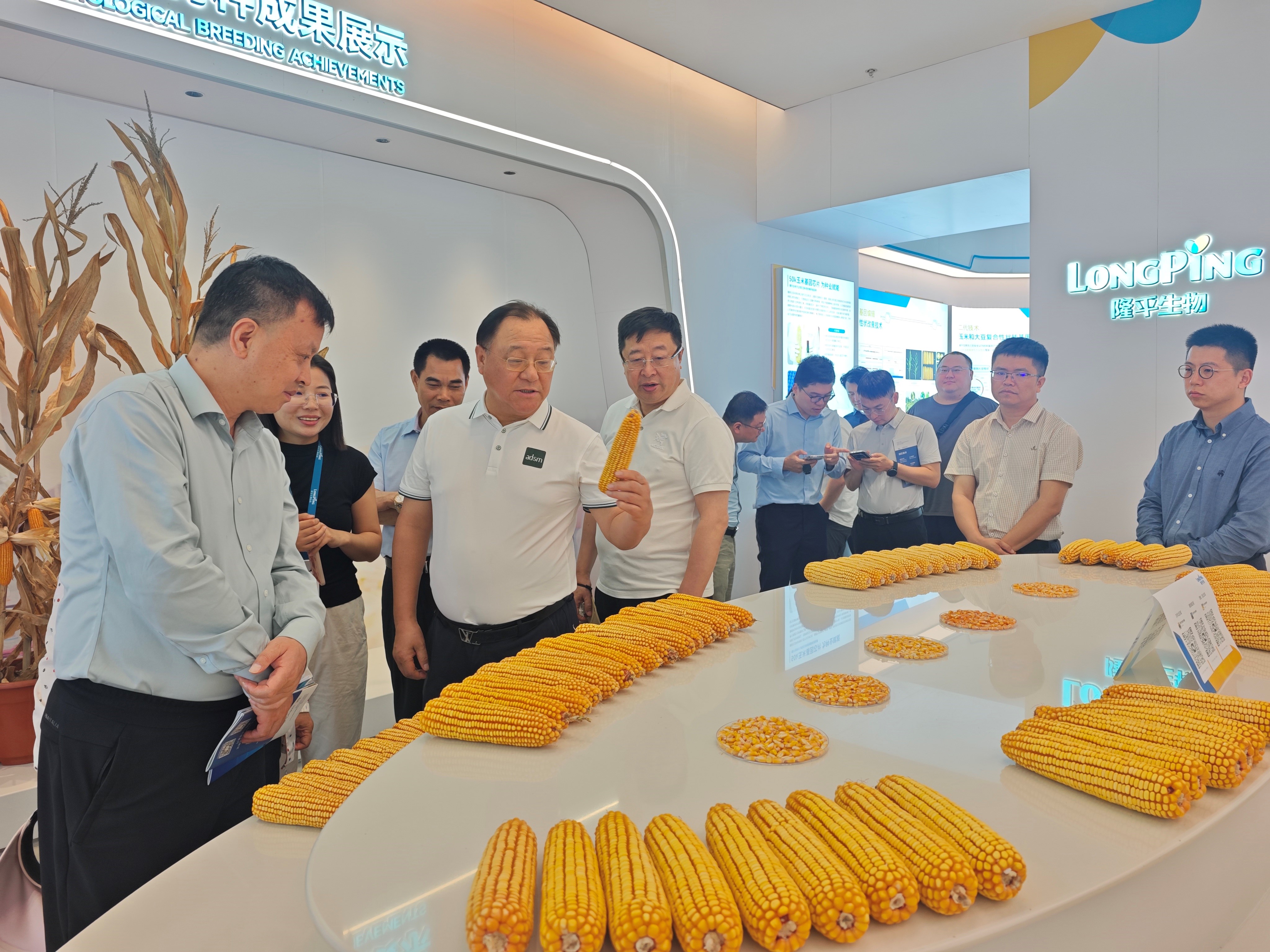 4月5日，三亚市崖州区，港商参观考察崖州湾科技城高新区内的一家育种企业。张月和 摄.jpg